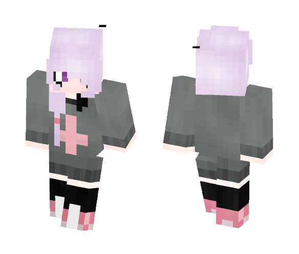Pastel Goth - Female Minecraft Skins - image 1