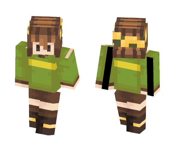chara - undertale - Interchangeable Minecraft Skins - image 1