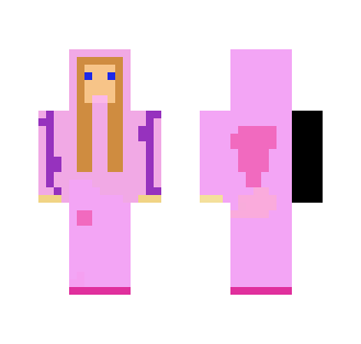 Pink&Purple Girl - Girl Minecraft Skins - image 2