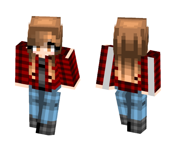 Shading test (Ombre fail?) - Female Minecraft Skins - image 1