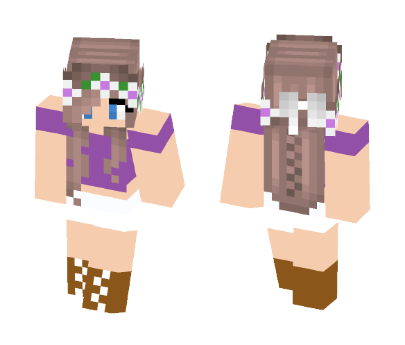 cute girl - Cute Girls Minecraft Skins - image 1