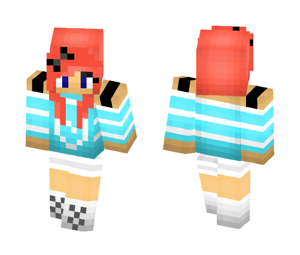 Download Free Love Girl Skin for Minecraft image 1 Love Girl - Girl Minecraft Skins - image 1