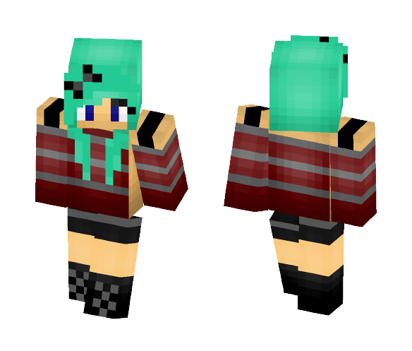 Red Dress - Girl - Girl Minecraft Skins - image 1