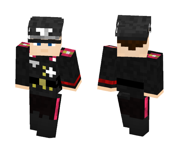 SS-Hauptmann Michael Wittmann - Male Minecraft Skins - image 1