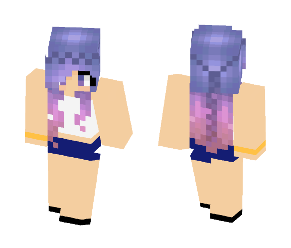 summer girl - Girl Minecraft Skins - image 1