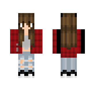 flannel girl☼