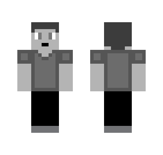 Colorless Person - Male Minecraft Skins - image 2