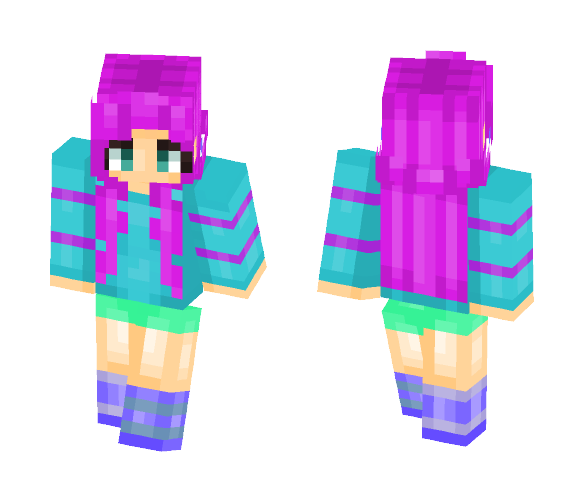 ∫ Lazy but Kawaii ∫ - Kawaii Minecraft Skins - image 1