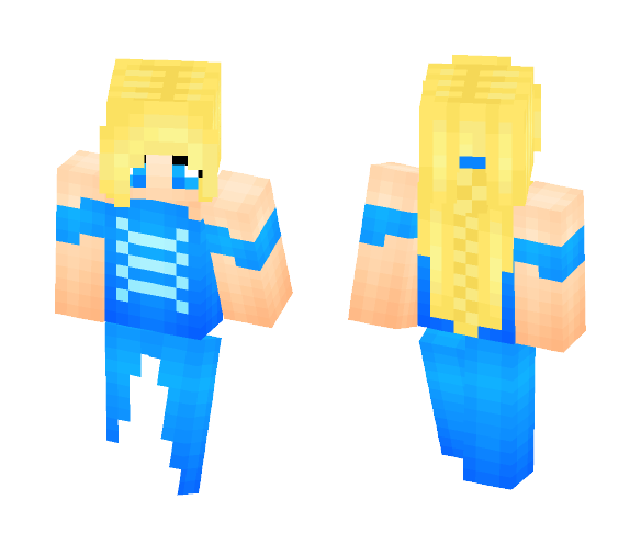 Princess Azura - Female Minecraft Skins - image 1
