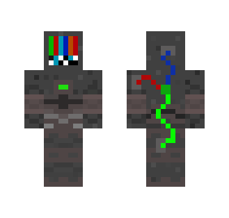 rainbow face