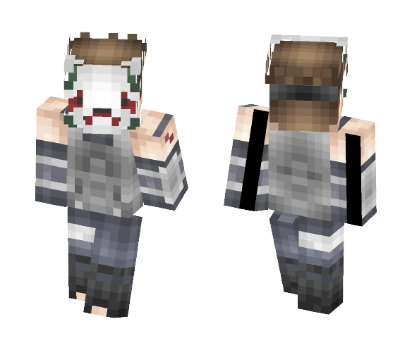 Yamato ANBU Black Ops [Naruto] - Male Minecraft Skins - image 1