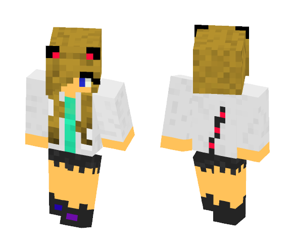 Download Free Girl skin v.1 Skin for Minecraft image 1 Girl skin v.1 - Girl Minecraft Skins - image 1