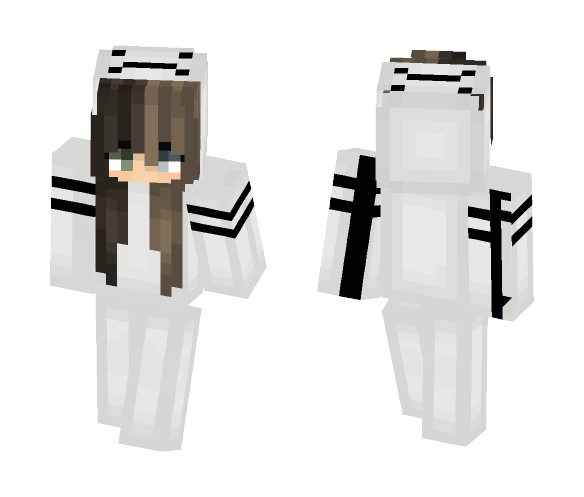 White Girl Onesie - Girl Minecraft Skins - image 1