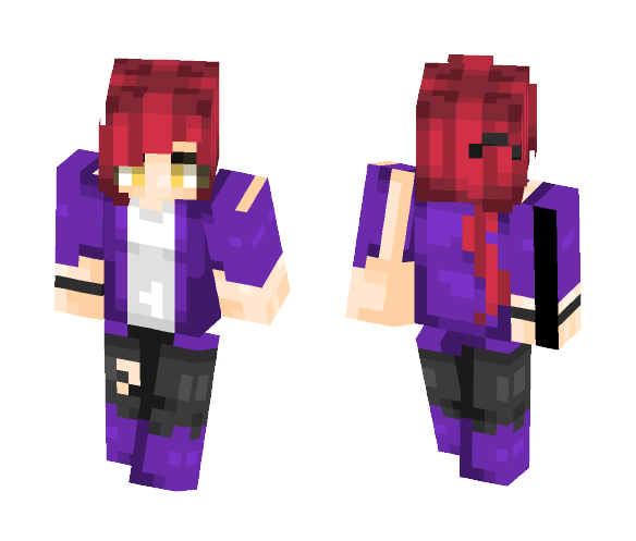 New hair shading maybe - Female Minecraft Skins - image 1