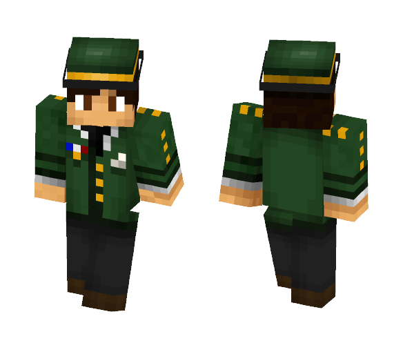 Military Man (for Cactus_Playz) - Male Minecraft Skins - image 1