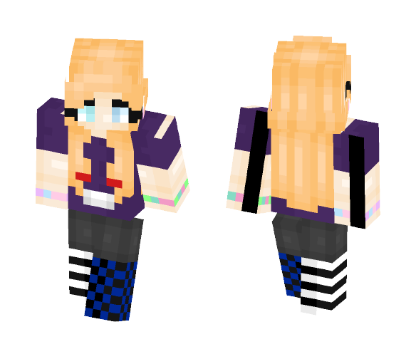 Nikki as Spoon ❤ - Female Minecraft Skins - image 1