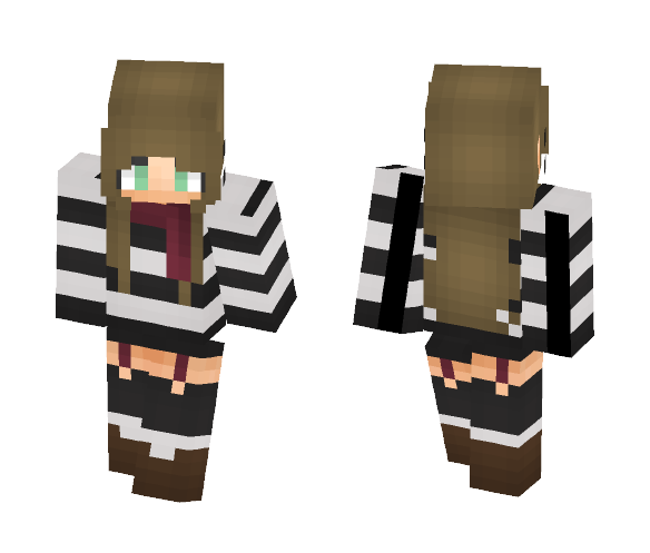 Stripped Winter~ - Female Minecraft Skins - image 1
