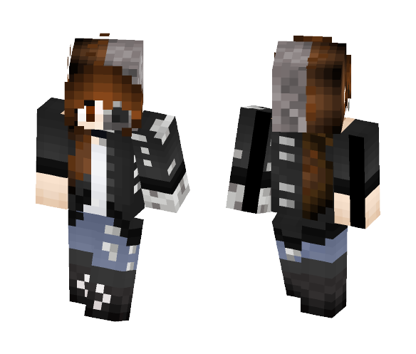 O.O Skelaton o.o - Female Minecraft Skins - image 1