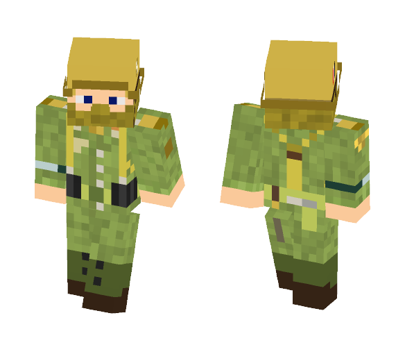 DAK German Solider - Male Minecraft Skins - image 1