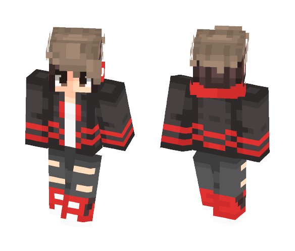 ;Friend's OC; JN - Male Minecraft Skins - image 1
