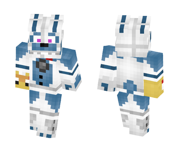 FunTime Bonnie (FNaF SL) - Male Minecraft Skins - image 1