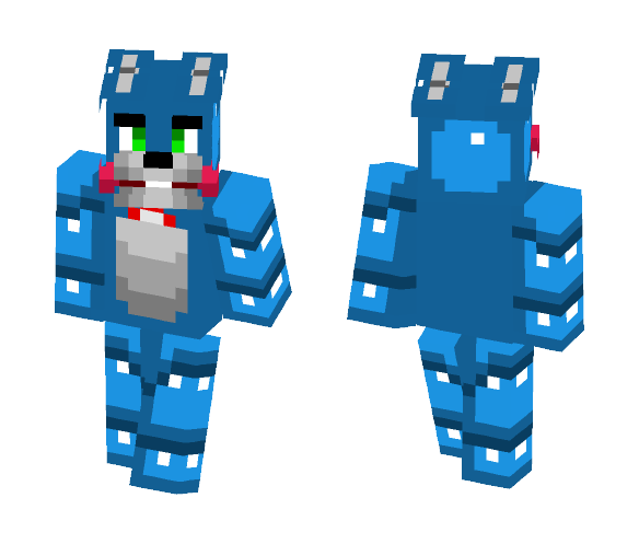 Download Free Toy Bonnie Skin - FNaF 2 Skin for Minecraft image 1 Toy Bonnie Skin - FNaF 2 - Male Minecraft Skins - image 1