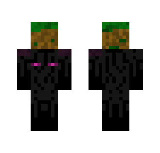 Baby Enderman Holding Grass - Baby Minecraft Skins - image 2