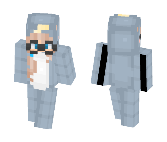 Narwhale Girl - Girl Minecraft Skins - image 1