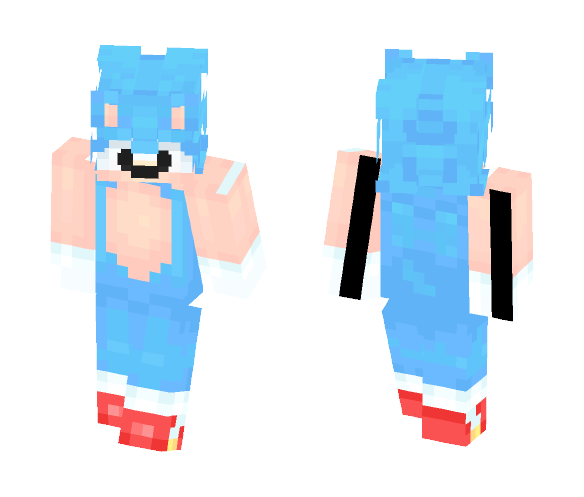 .:Thea:. ღ Classic Sonic ღ - Male Minecraft Skins - image 1