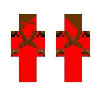 red and brown ninja guy