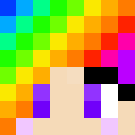 Download Free Rainbow Girl Skin for Minecraft image 3 Rainbow Girl - Girl Minecraft Skins - image 3