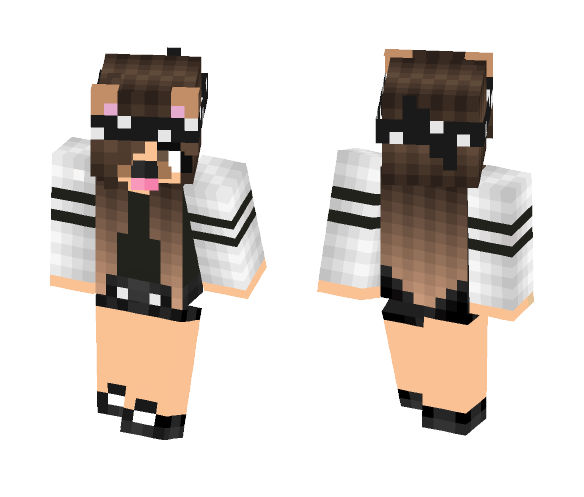 Snapchat girl - Girl Minecraft Skins - image 1