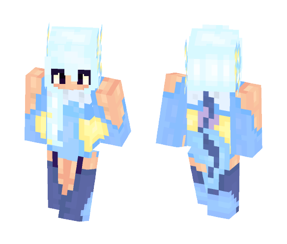 Beautiful | Vaperon - Female Minecraft Skins - image 1