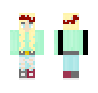 Fairly Foxez ~ Sweater Sea - Female Minecraft Skins - image 2