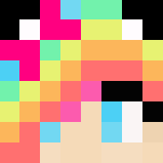 Rainbow Fox/Wolf - Female Minecraft Skins - image 3