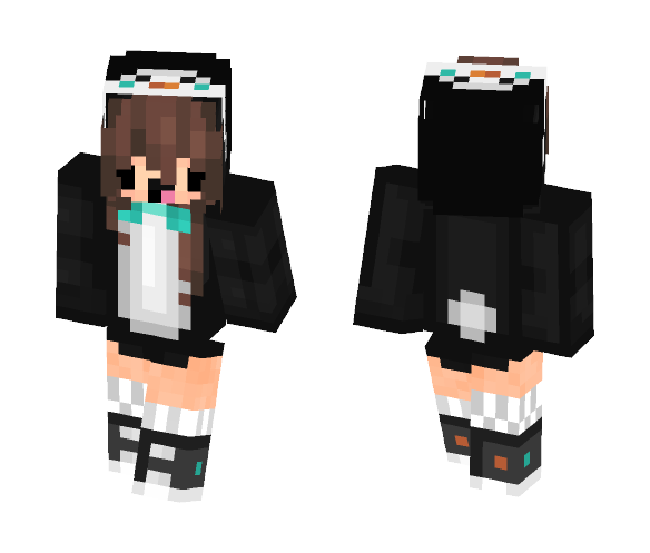 //PENGUiN GiRL - Girl Minecraft Skins - image 1