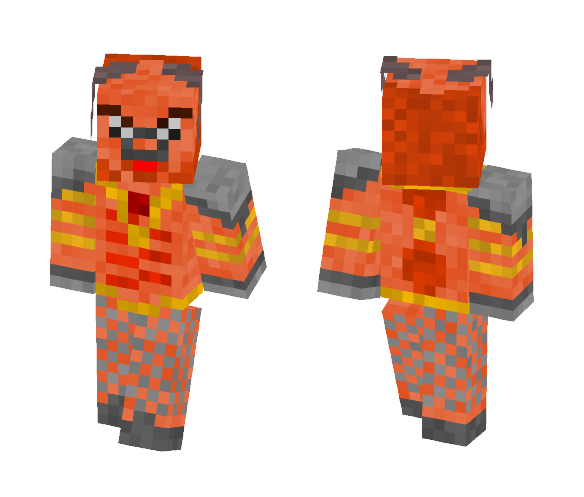 Fire Demon Creature - Male Minecraft Skins - image 1