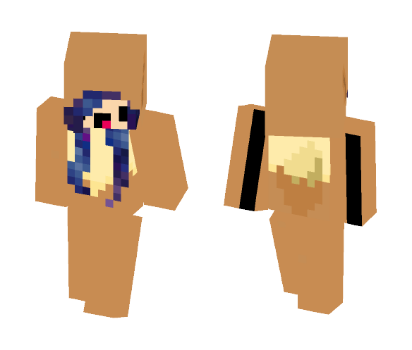 Re3e Eevee Pokemon Onesie Skin - Male Minecraft Skins - image 1