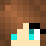 Download Free Blue eye girl Skin for Minecraft image 3 Blue eye girl - Girl Minecraft Skins - image 3