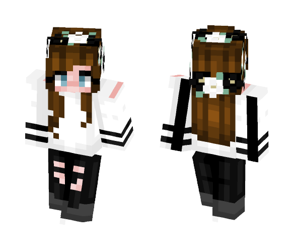 Download Free remake of an old skin Skin for Minecraft image 1 remake of an old skin - Female Minecraft Skins - image 1