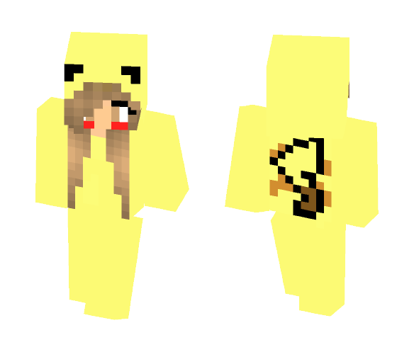 Pikachu Pjs- My pajama Skin - Female Minecraft Skins - image 1