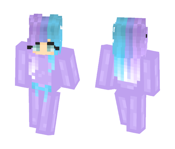 ☮Purple Nurple☮ - Female Minecraft Skins - image 1