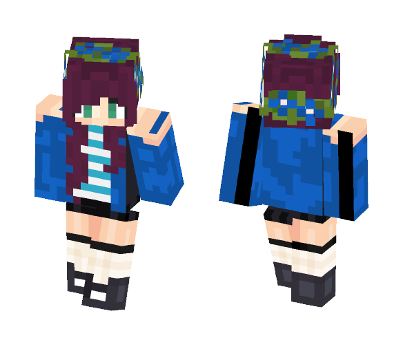 Download Free Teen girl Skin for Minecraft image 1 Teen girl - Girl Minecraft Skins - image 1