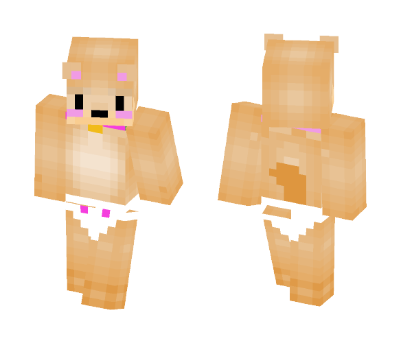 Baby Puppy - Baby Minecraft Skins - image 1