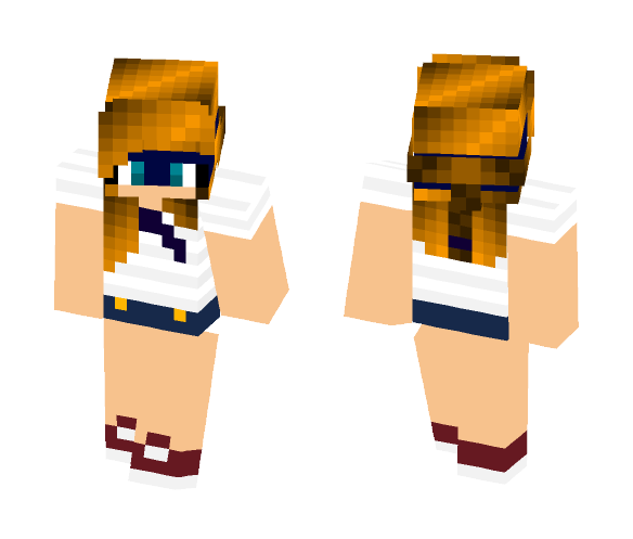 Tmnt Leo School girl - Girl Minecraft Skins - image 1