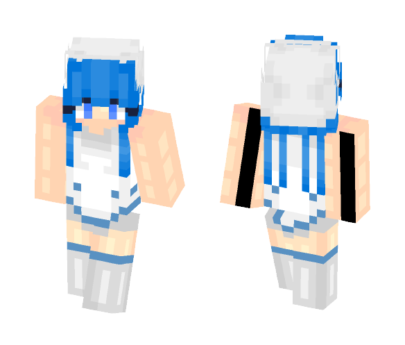 Download Free Ika Musume ( Squid Girl ) Skin for Minecraft image 1 Ika Musume ( Squid Girl ) - Girl Minecraft Skins - image 1