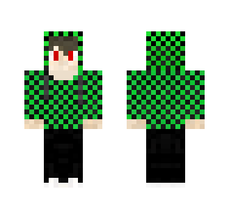 Creeper Hoody - Male Minecraft Skins - image 2