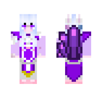 The Purple Peacock Queen - Female Minecraft Skins - image 2