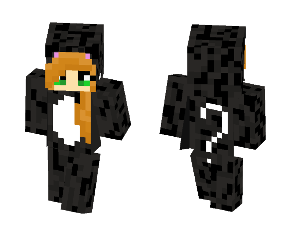 Cute Cat Girl - Cat Minecraft Skins - image 1
