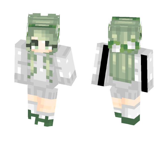oversized jumpers ;u; - Female Minecraft Skins - image 1